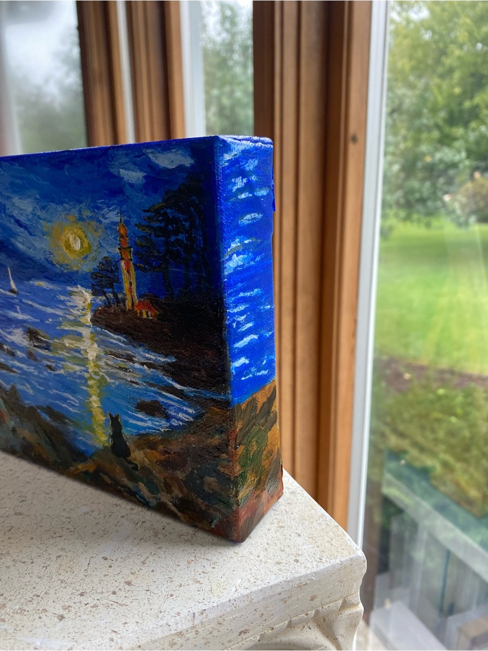 Original impasto acrylic painting - Picture 3 of 6